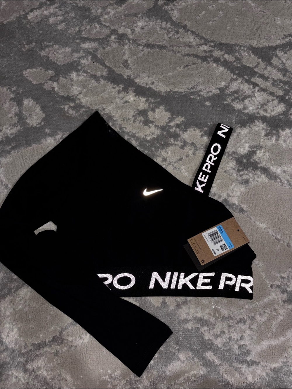 Nike Pro Black Performance crop top